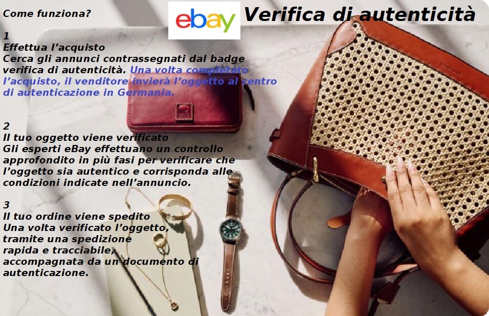 ebay verifica di autenticità